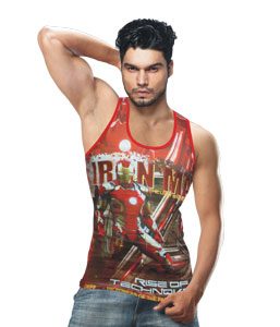 Hector Printed Gym Vest